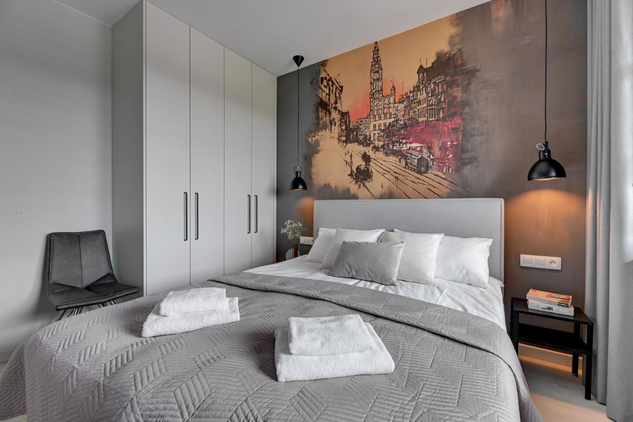 Flatbook - City Center Apartments Aura 40 그단스크 외부 사진