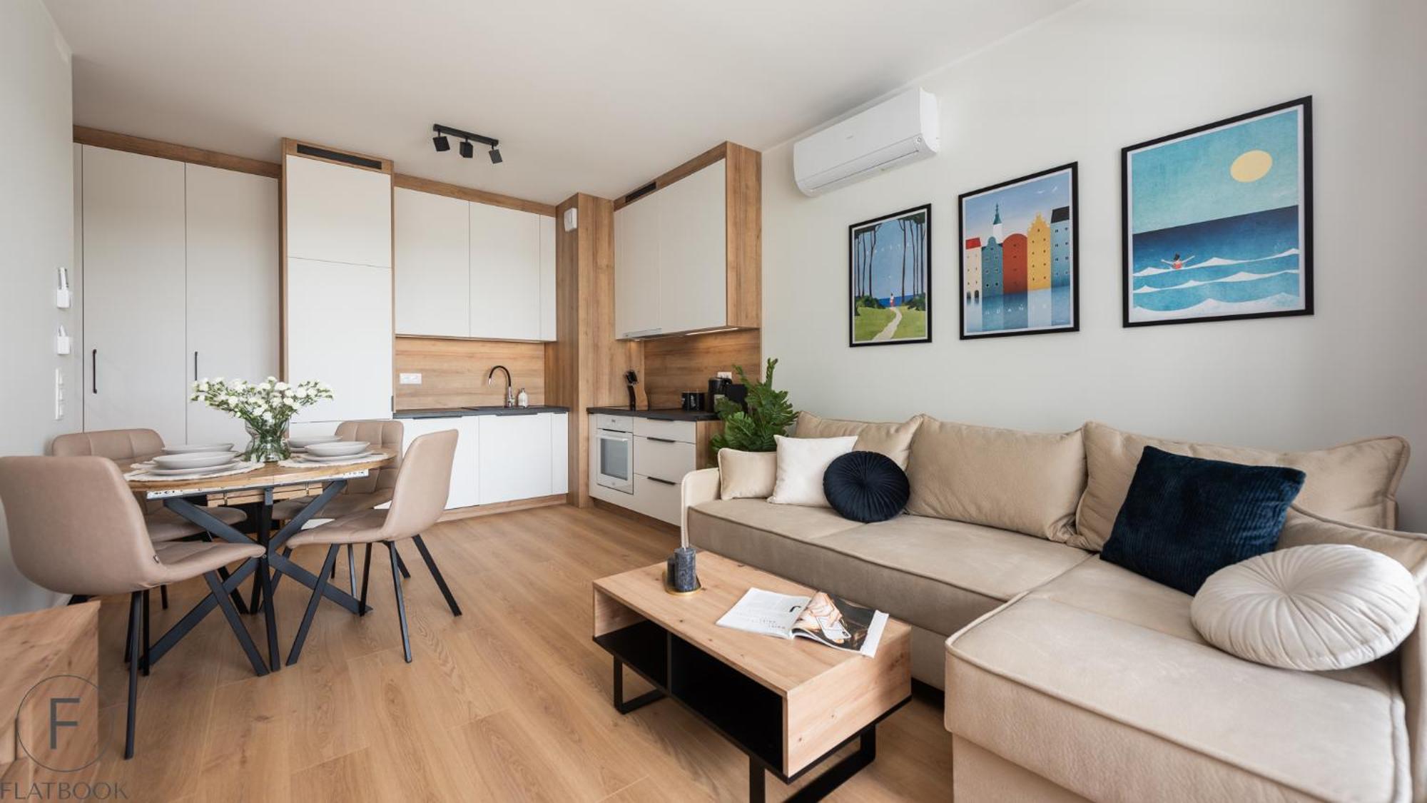 Flatbook - City Center Apartments Aura 40 그단스크 외부 사진