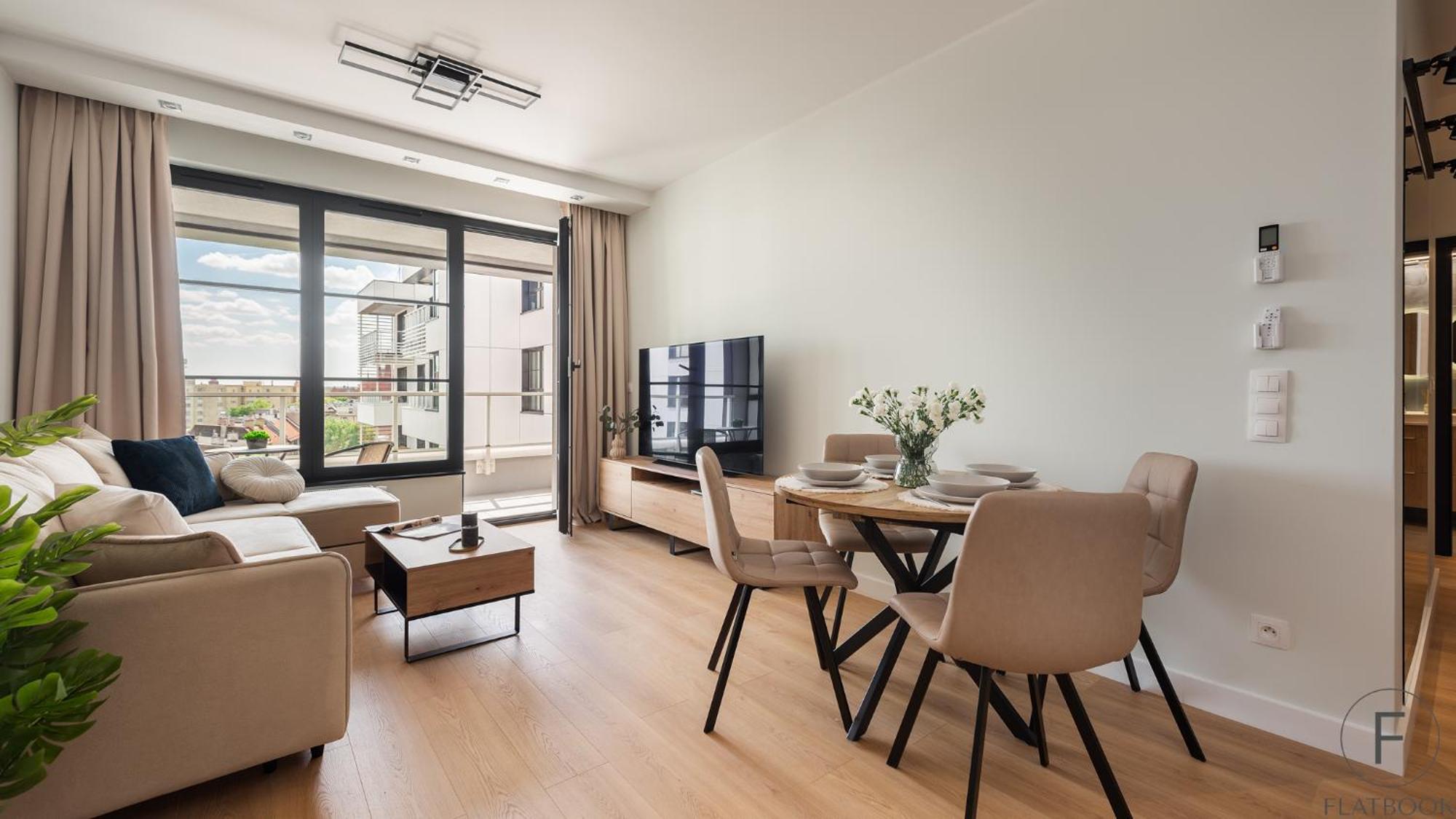 Flatbook - City Center Apartments Aura 40 그단스크 외부 사진